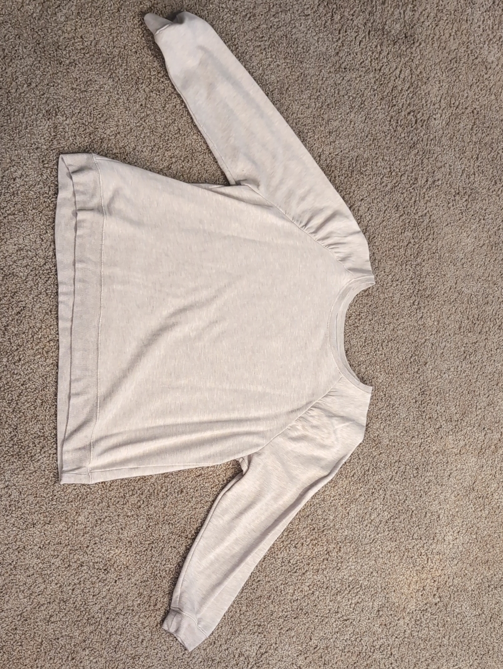 Maurices Light Gray Crewneck Sweatshirt